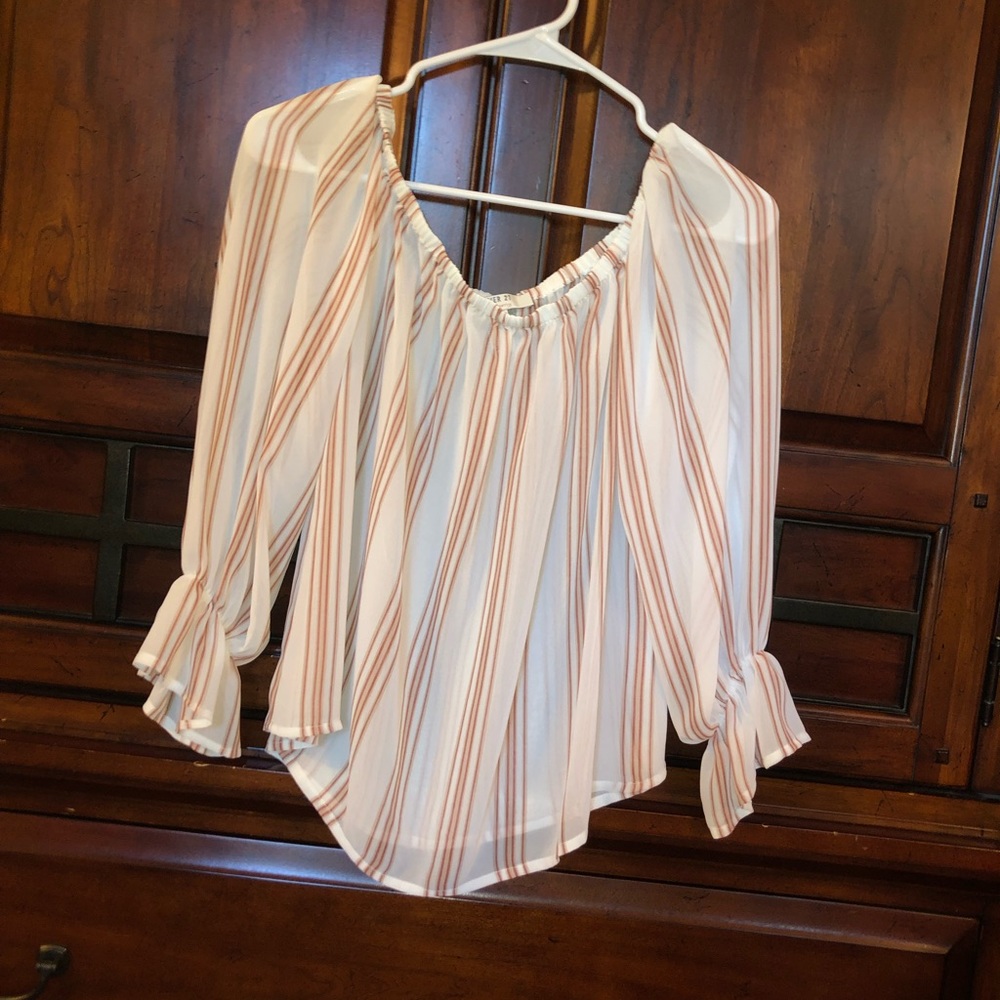 Off the shoulder blouse